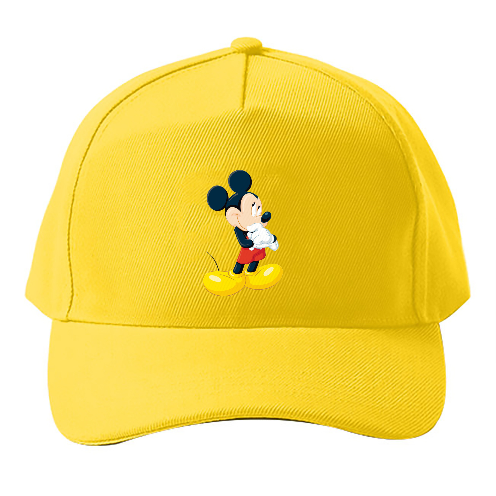 （画像用） ミッキーマウス Mickey Mouse ベースボールキャップ 綿100％ 男女兼用 帽子 スポーツ